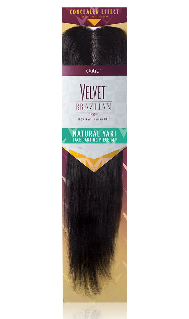Velvet Brazilian Natural Yaki Lace Parting Piece Outre